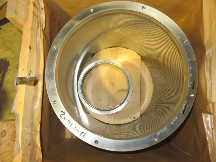 Used VOITH .12 Slots Baskets | Perry Equipment #454414