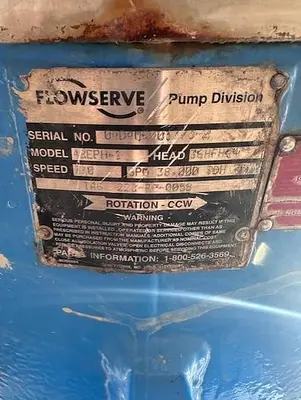 USED FLOWSERVE 20ELP-1