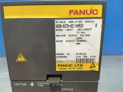 Used FANUC A06B6078H211#H500 AC Drive Power Modules Ohio US | HGR 24 #1345160