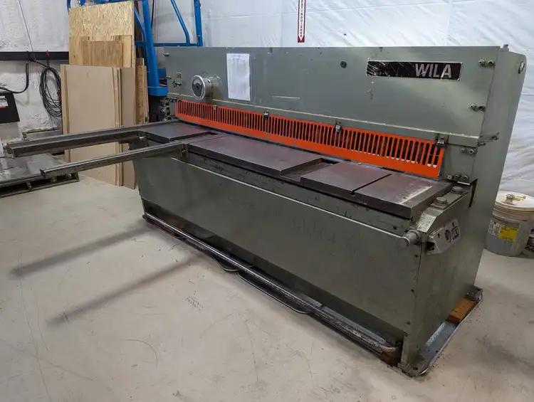 Used 1969 WILA HS 6'-1/8" Power Squaring Shears (Gauge) Alaska US | Revelation Machinery #405376