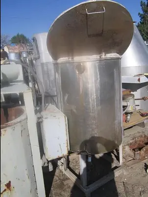 Tank, 100 Gallon, S/st, CB/FT, 29" x 36" #S739623