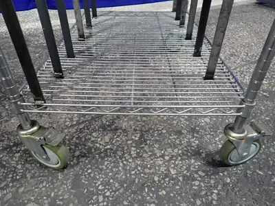 Uline 2 @ 23" X 35" Metal Cart