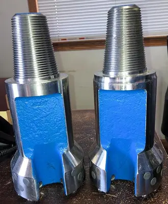 New | in-Stock TRIDENT SUPREME 6" FLAT FACE CARBIDE BUTTON CABLE TOOL DRILL BIT Drills Pennsylvania US | East West Machinery & Drilling #1417749