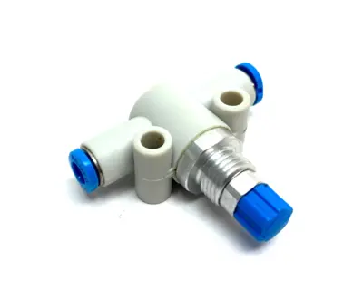 USED FESTO ONE-WAY FLOW CONTROL VALVE 4MM OD TUBE 193967