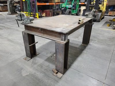 Welding Table with Wilton 6″ Vise
