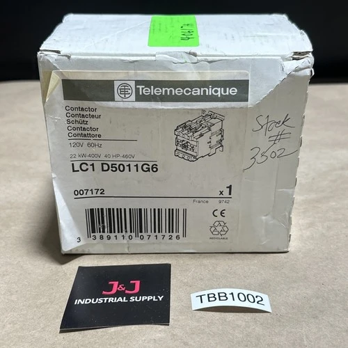 NEW Telemecanique LC1 D5011G6
