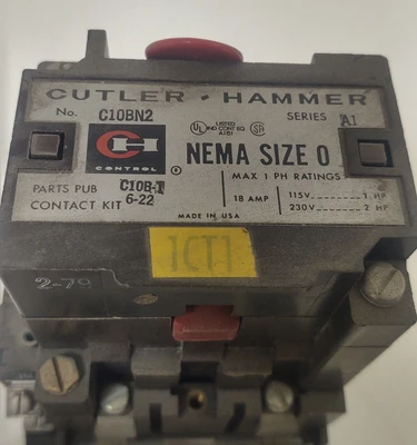 USED Cutler-Hammer C10BN2