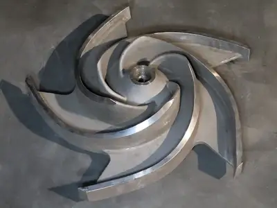 Pump Impeller, 5 Vane, 316SS, 2747
