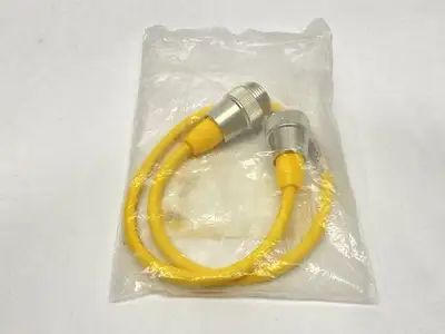NEW TURCK MINIFAST DOUBLE ENDED CORDSET M/F 7/8" 4-PIN U2377-10