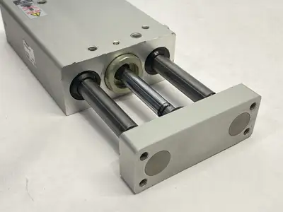 HYDG20R-50 | SMC  Pneumatic Guided Hygienic Cylinder 20mm Bore 50mm Stroke - Used