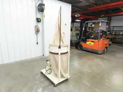 Jet DC-1200A-1 Dust Collector 2HP 1PH 230V Motor Woodworking Vac Single Bag