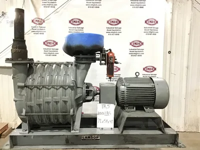 Lamson 516-0-6-AD Multistage Centrifugal Blower 30HP with Baldor Motor 3PH