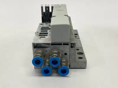 Used FESTO SUB BASE W/ VMPA2-FB-EMG-4 MODULE VMPA-EPR PLATE 537962 Miscellaneous MRO | Maverick Industrial Sales #1121809