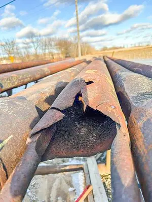 Used AFTERMARKET 6" DART VALVE BAILER Misc Construction Attachements Pennsylvania US | East West Machinery & Drilling #1417773