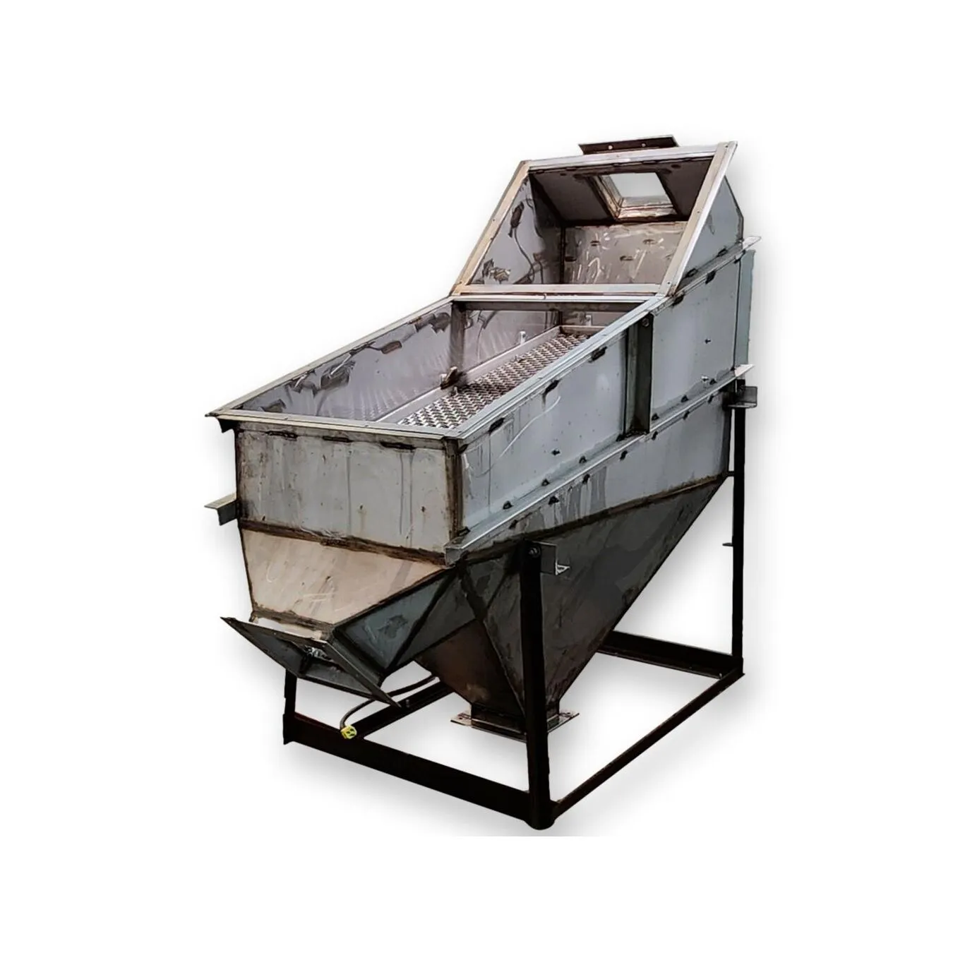 Surplus Stainless Steel Scalper Vibrating Screener