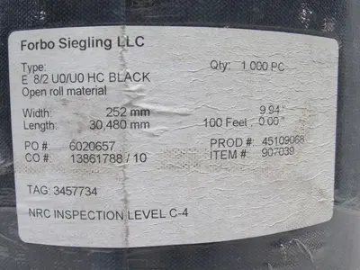New | in-Stock FORBO SIEGLING _UNKNOWN_ Miscellaneous MRO Indiana US | Arrow Industrial #635501
