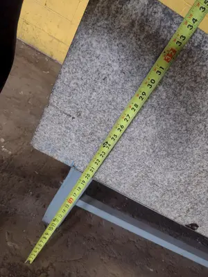 8' X 4' X 14" CHALLENGE PRECISION LAYOUT INSPECTION GRANITE TABLE: STOCK #23796
