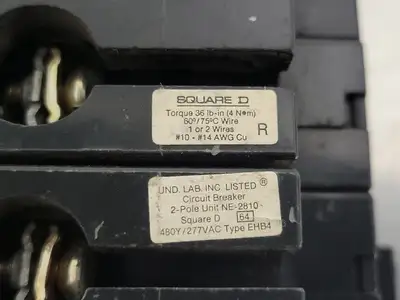 USED SQUARE D EHB4220