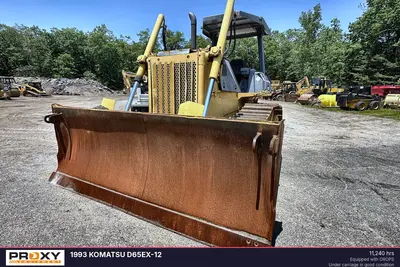 Used 1993 KOMATSU D65EX-12 Bulldozers New Jersey US | Proxy Equipment #1378333