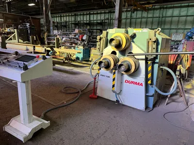 2017 DURMA PBH 100 Angle Bending Rolls | JPS International Inc (5)