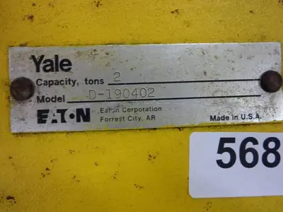 USED YALE HOISTS D-190402