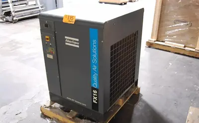 Used ATLAS COPCO FX16 Refrigerated Air Compressor Dryers Pennsylvania US | Global Equipment International, LLC #927483