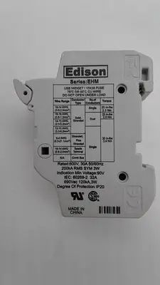 Used EDISON _UNKNOWN_ Misc Electrical & Power Parts | ND Industrial Surplus #1212831