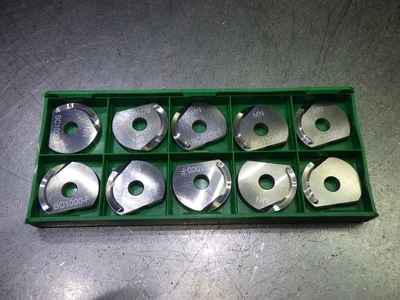 Dapra 1" Carbide Ballnose Milling Inserts QTY10 BNR-1000-CB-F1 (LOC2141B)