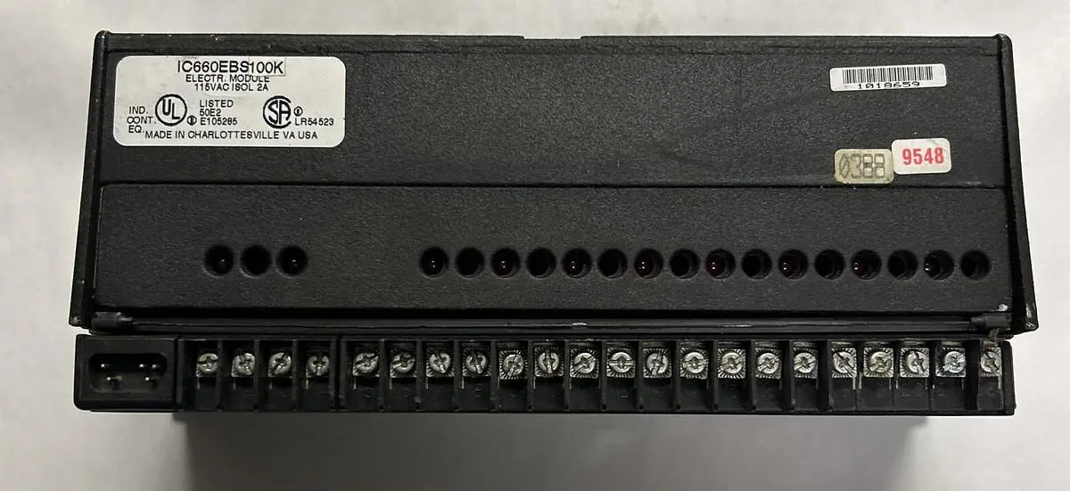 Used GE FANUC IC660EBS100K Industrial Controls Ohio US | Surplus Asset Holdings #1237319