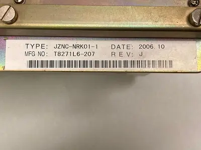 USED YASKAWA JZNC-NRK01-1