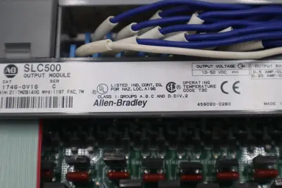 Allen Bradley 1746-OV16 Ser. C Output Module SLC 500 1746OV16 AB STOCK K-81-D