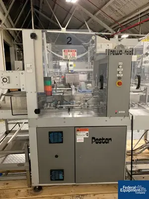 USED Pester Pester Bundler Overwrapper, Model PEWO-Fold-1-H