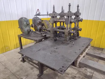 2 STAND x 2" YODER UNIVERSAL DRIVE ROLLFORMER: STOCK #23430