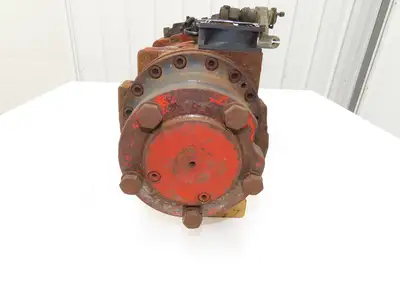 Linde AE18-03 Forklift Dual-Wheel & Motor Front Axle Assembly Off E18C-02
