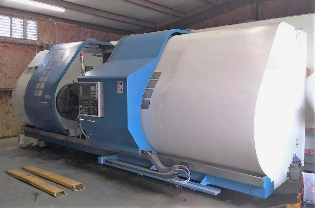 USED 2007 VANTAGE EXPLORER SA45-V22/2200 CNC BIG BORE LATHE