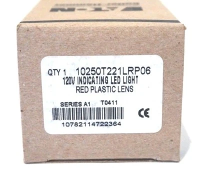 NEW EATON CUTLER HAMMER 10250T221LRP06 INDICATING LED LIGHT SER.A1
