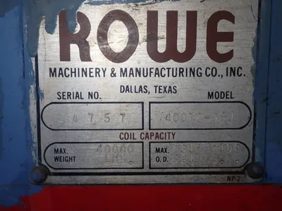 USED ROWE 40072DSJ