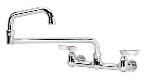 Krowne 12-818L Splash Mount Faucet w/ 18" Double Jointed Swing Nozzle