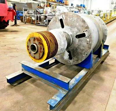 Bird 32 x 50 solid bowl rotating assembly only, SS.