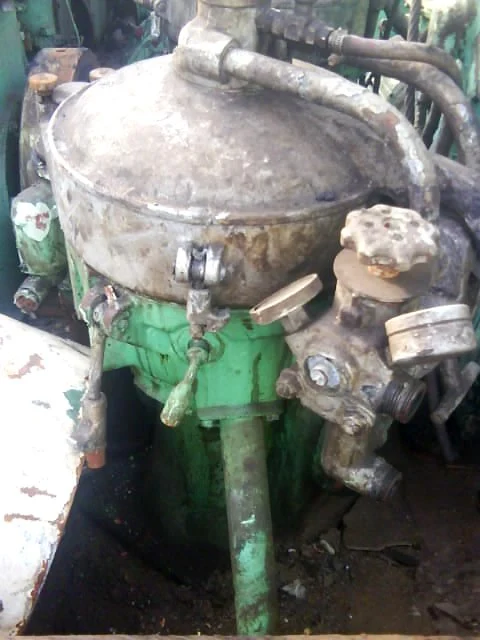 (2) Alfa-Laval MAB 204-24S-60 oil purifiers, SS.