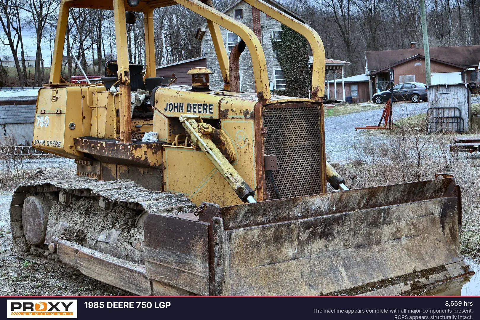 Used 1985 DEERE 750 LGP Bulldozers Pennsylvania US | Proxy Equipment #1378146