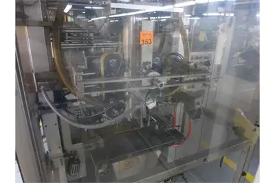 Bosch SVB-3600 FF&S fin seal bagger w/ servo auger powder filler