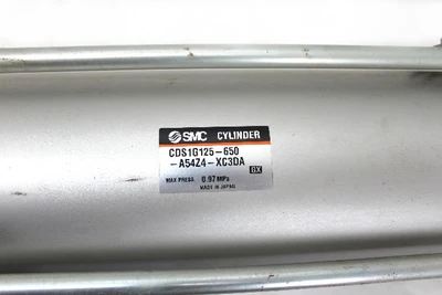 Smc CDS1G125-650-A54Z4-XC3DA Cyliner 125mm Bore 650mm Stroke Double Acting