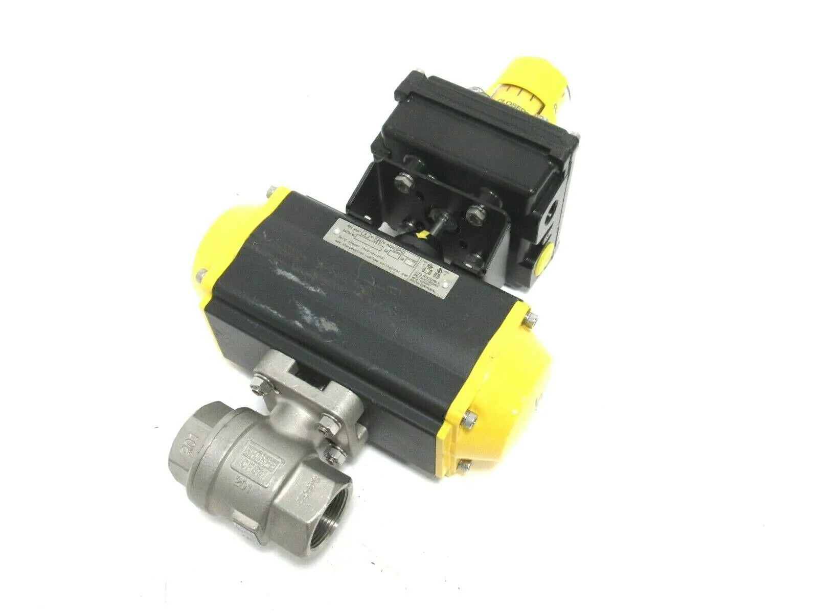 NEW SHARPE SPNII-085 ACTUATOR VALVE ACCUTRAK 2004 1-1/4" 2004NBY2A2M0200
