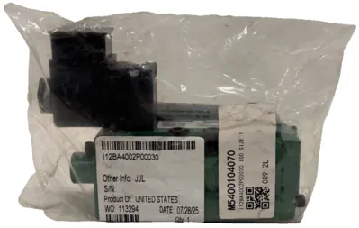 NEW ASCO NUMATICS I12BA4002P00030