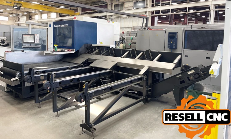 Used 2015 Trumpf TruLaser Tube 5000 Laser Cutters Florida US | Resell CNC #206684