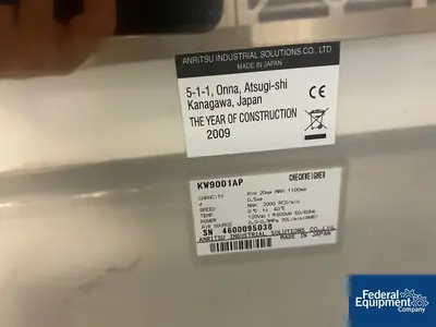 USED Anritsu Anritsu Automatic Capsule Checkweigher, Model KW9001AP