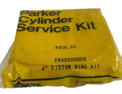 NEW LOT OF 2 PARKER PR402H0000 PISTON RING 4" BORE