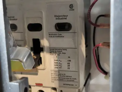0.5hp, 600V, 15A, FVNR Starter, Size 1
