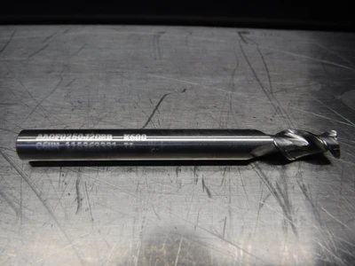 Kennametal Carbide 2 Flute Endmill 1/4" Shank QTY10 AADF0250J2DRB K600 (LOC1579)